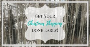 Are you tired of being so rushed at Christmas time to get your Christmas Shopping done? This posts shares how I got all my shopping done before December even hit!